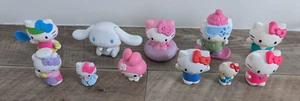 Vintage Hello Kitty Plastic Figure Lot of 11 - Sanrio Hello Kitty & Friends - Picture 1 of 3
