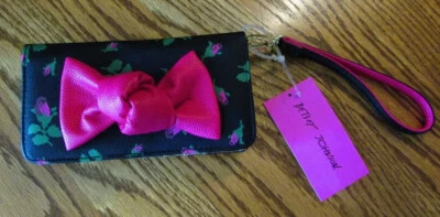 CARTERA PULSERA BETSEY JOHNSON BR24325 ROSEBUD DOBLE ENTRADA NUEVA CON ETIQUETAS Foto 1 de 4