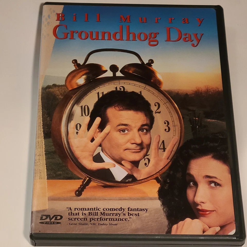 Groundhog Day DVD Bill Murray Very Good  - Image 1 of 1