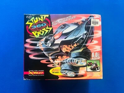 Stunt 360 Boss KENNER RC Remote Control BLACK NEW FACTORY SEALED SUPER RARE XRC - Image 1 of 4