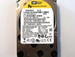 Western Digital WD6001BKHG-33D22V1 XE 600gb 6Gb/s 10000 rpm 2.5" SAS HDD - Picture 1 of 1