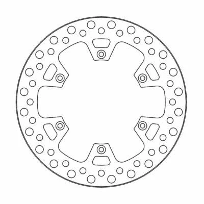 For Suzuki RM 250 2006-2010 Motorcycle Masters Vintage Series Rear Brake Disc - Image 1 of 4