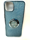 Best Ring Holder case for iPhone 13 Henpone Bling Blue ONLY FIT iPhone 13, 14