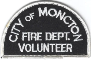 CANADA - Moncton (City) Vol. Fire Dept. - [Crest Patch] - Picture 1 of 1