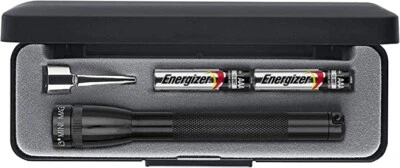 Mini Maglite LED 2 Celular AAA Linterna + Caja de Presentación - Negro - - Imagen 1 de 3