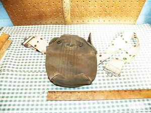 1956 US Army Canvas Canteen Cover w/ Belt - Picture 1 of 4