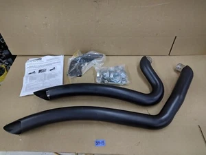 Freedom Performance 95-16 Harley Touring 2-2 Curve Radius Exhaust Black HD00229 - Picture 1 of 19