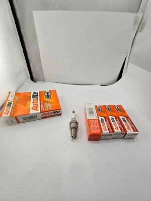 (QTY 12) Медная резисторная свеча зажигания Autolite 63 подходит для Mitsubishi Lancer 2003 года - Изображение 1 из 4