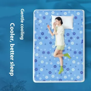 Gel Ice Pad Mattress Cooling Single PVC Cushion - Picture 1 of 11