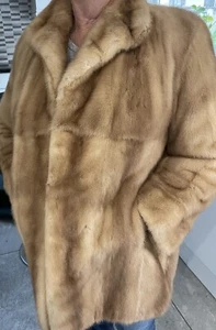 Vintage Mink fur jacket S12 - Picture 1 of 8
