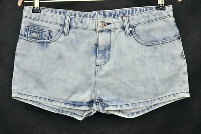 Pantalones cortos de mezclilla para mujer Lacoste L!ve talla M Foto 1 de 4