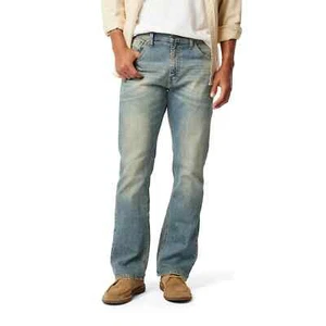 Levi Strauss Mens signature bootcut jeans 34-32 New!!! - Picture 1 of 7