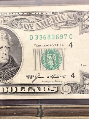 Vintage Crisp Very Clean Great Condition Circulated 1985 $20 Dollar Note - Image 1 of 4