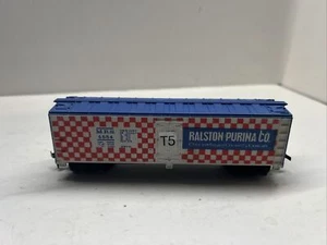 Vintage Tyco Ralston Purina Co. MRS 4554. HO Scale. Billboard REEFER BOX Car - Picture 1 of 4