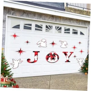 Christmas Garage Door Magnets Decorations,15Pcs 12.6" Large Reflective - Picture 1 of 8