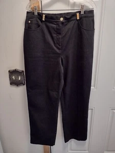 ST JOHN SPORT ESSENTIALS DAMEN JEANS, 14, STRETCH SCHWARZ - Bild 1 von 4