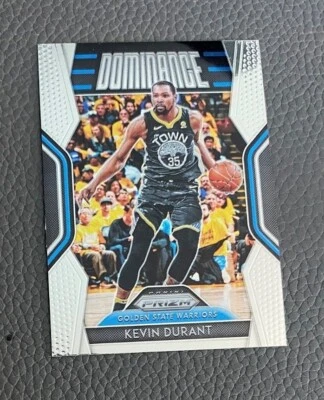 2018-19 Panini Prizm Dominance Kevin Durant #9 Golden State Warriors - Image 1 of 2