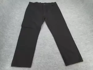 Rustler Pants Mens 40x30 Black Denim Jeans Straight Leg Casual Work Adult NEW - Picture 1 of 20