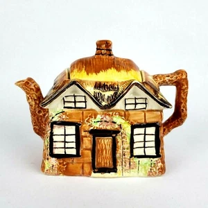Price Bros England Cottage Ware Ye Olde Cottage Tea Pot Ceramic Vintage Server - Picture 1 of 12