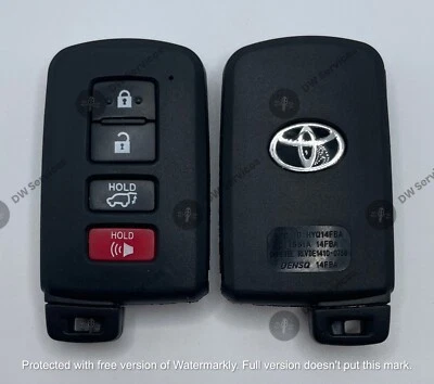 ¡NUEVO! Mando a distancia Toyota Highlander / Sequoia PROXIMITY LLAVERO INTELIGENTE HYQ14FBA AG 2110 Foto 1 de 4