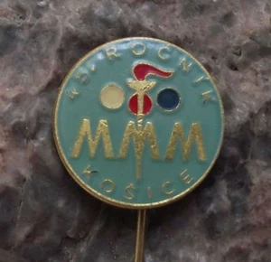 1975 Slovakia International Marathon Running Race MMM Kosice Athletics Pin Badge - Picture 1 of 2