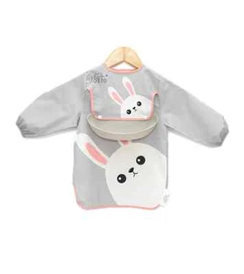 Joyto Waterproof Full Cover Messy Bib - Rabbit