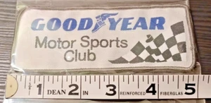 Vintage Good Year Motor Sports Club Racing Patch Auto Speed Race - Picture 1 of 3