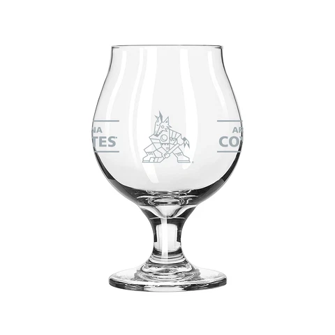 Arizona Coyotes 16oz. Belgium Glass Cover