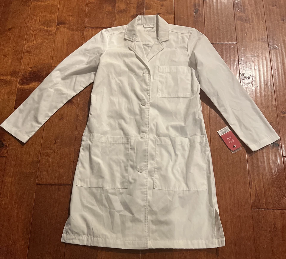 Maevn Red Panda Women's Consultation Lab Coat White Extra Small Medical Coat - Image 1 of 4