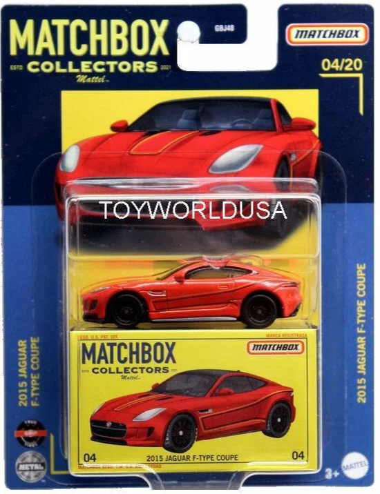 Jaguar F-Type 2022 Matchbox Collectors Superfast #4 2015 cupé Foto 1 de 1