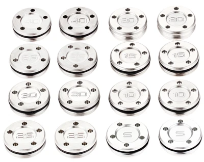 2 x Silber Gewichte 5-45g für Titleist Scotty Cameron Newport Putter