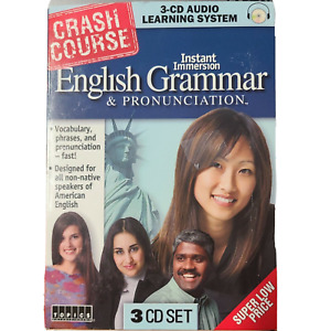 Topics Entertainment English Grammer Crash Course 3 Cd Audio Learning System
