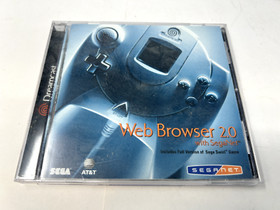 Sega Dreamcast Web Browser 2.0 Complete In Case With Manual