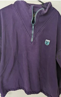 Sudadera Vintage Ralph Lauren Chaps Púrpura Insignia XL Manga Larga  Foto 1 de 4