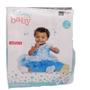 Cinderella Disney Baby Princess Dress Costume 6 12 Months Halloween - Picture 1 of 6