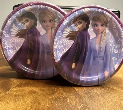 🌟 全新/未开封 2 包 8 克拉 FrozenII 纸板 (6 3/4 英寸) 🌟  — 第 1/3 张图片