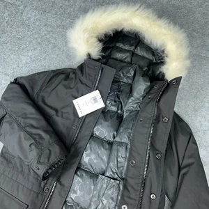 Coach Jacket Mens XS Black 3 in 1 Shearling Parka Duck Down Hooded NEW $1250 - Picture 1 of 24