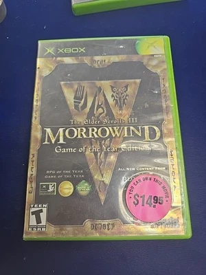 Elder Scrolls III: Morrowind - Edición GOTY (Microsoft Xbox) Cib Foto 1 de 4