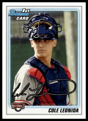 2010 Bowman Draft Picks & Prospects Cole Leonida #BDPP36 - Image 1 of 2