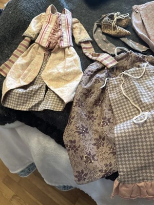 Connie Lowe 7 Piece Dress Ensemble with shoes Dollstown 17 Year Old Body SD13 - Image 1 of 4