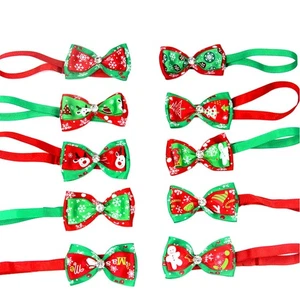 15pcs Adjustable Pet Bow Ties And Neckties For Dogs Christmas Necktie For - Picture 1 of 12