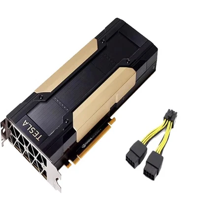 NVIDIA Tesla V100 16GB SXM2 GPU CUDA Accelerator Card Learning AI PCIe 3.0 x16 - image 1 of 4