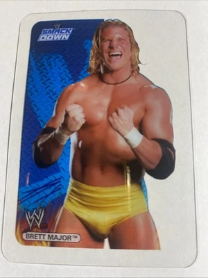 Brett Major wwe Euro Lamincards 2007 Card Rookie RC Matt Cardona Zack Ryder - Image 1 of 2