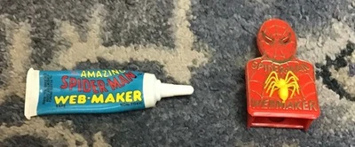 Increíble Spider-Man Chemtoy Web Maker 1977 ¡con tubo! Foto 1 de 4