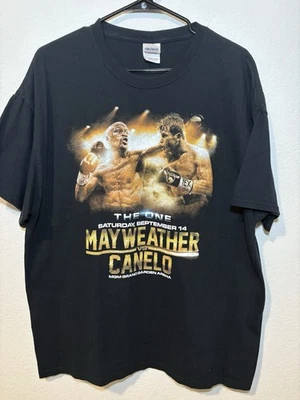 Mayweather Vs Canelo The One Men's T Shirt Size XL September 14 MGM Grand Arena - Image 1 of 4