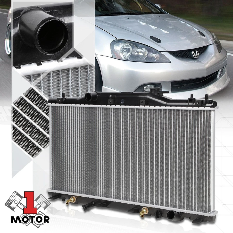Radiador de núcleo de aluminio OE repuesto para 02-06 Acura RSX 2.0L I4 4Cyl dpi-2412 Foto 1 de 4