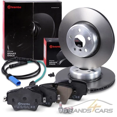 BREMBO BREMSSCHEIBEN Ø330 +BREMSBELÄGE +WARNKONTAKT VORNE FÜR BMW 5-ER G30 G31