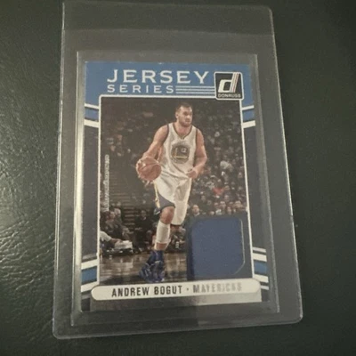 Andrew Bogut 2016-17 Donruss Jersey Series Parche Reliquia Guerreros Mavs Foto 1 de 2