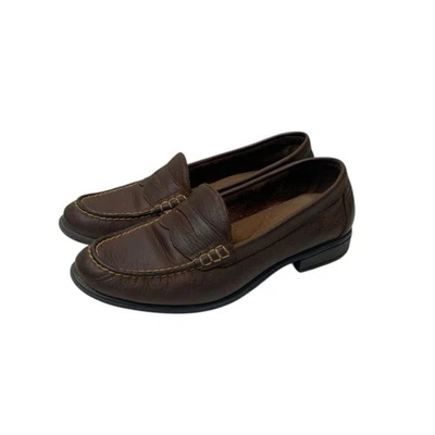 Винтажные женские мокасины Eastland коричневая кожа опрятные размер 6,5 - Изображение 1 из 4