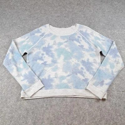 Suéter Kinross Para Mujer Grande Azul Mezcla de Cachemira Cuello Redondo Pullover Tejido Raglán Foto 1 de 4